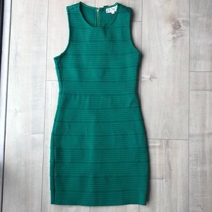 Emerald green dress